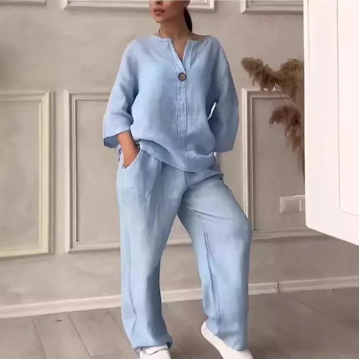 Conjunto Capri - Tendência Europeia (Em alta Para A Primavera Verão 2025)