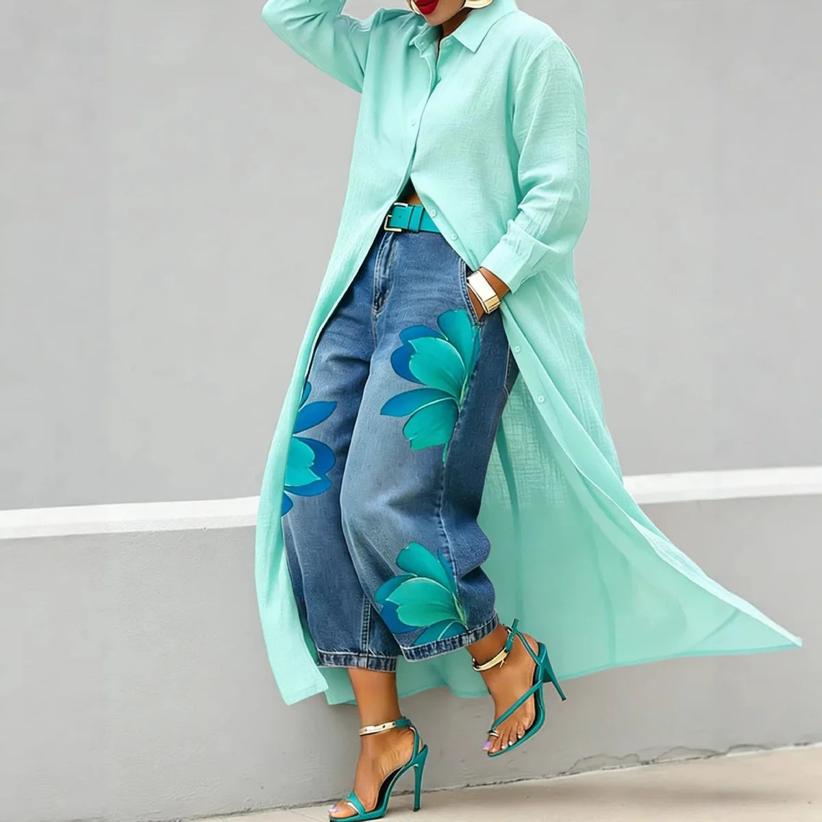 Conjunto Maraisa - Cardigan + calça tendência americana 2026 (queridinho das trendsetters)