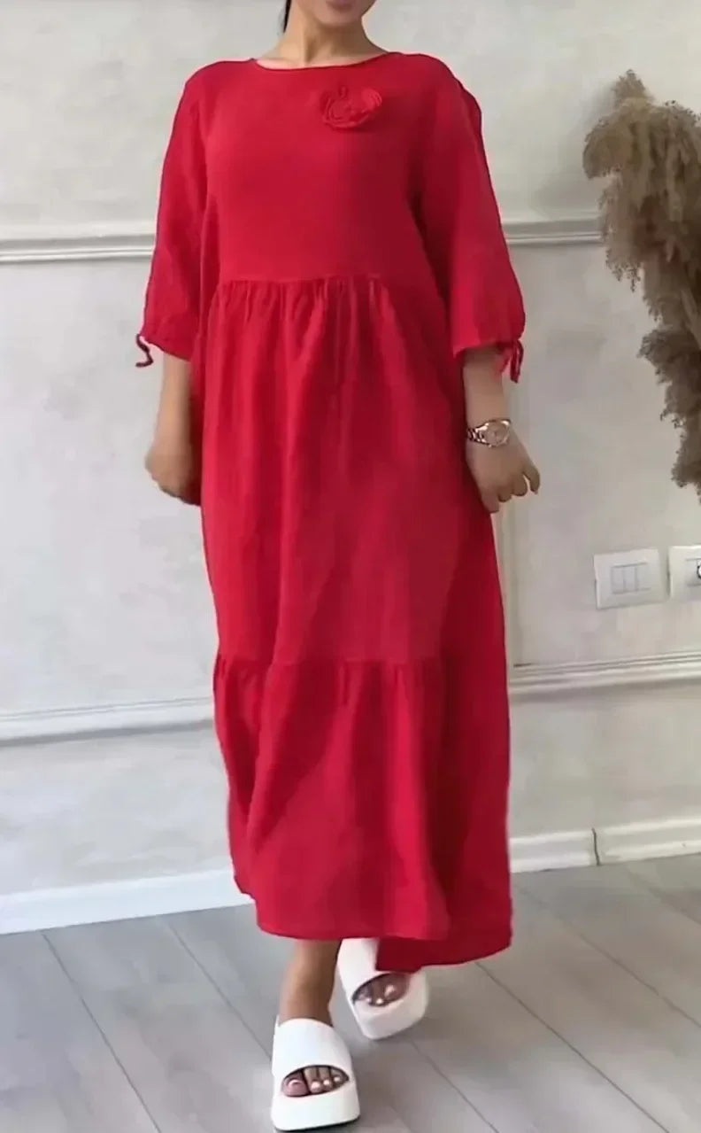 Vestido Rubia - Seu queridinho em linho (tendência italiana)