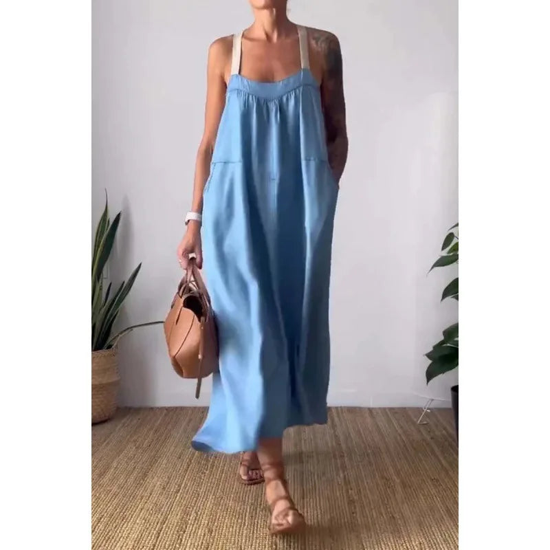Vestido Carmem - O linho must-have das trendsetters (tendência grega)