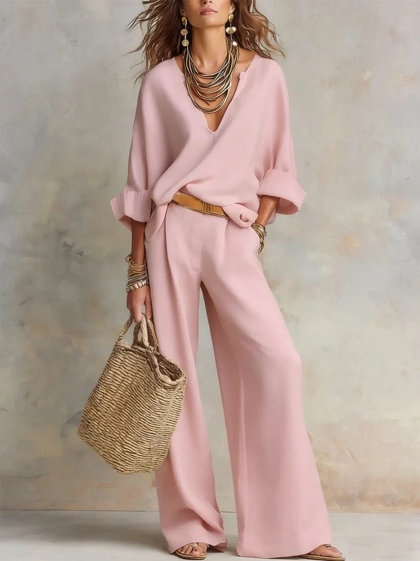 Conjunto Margot - O linho preferido das style queens (tendência grega)