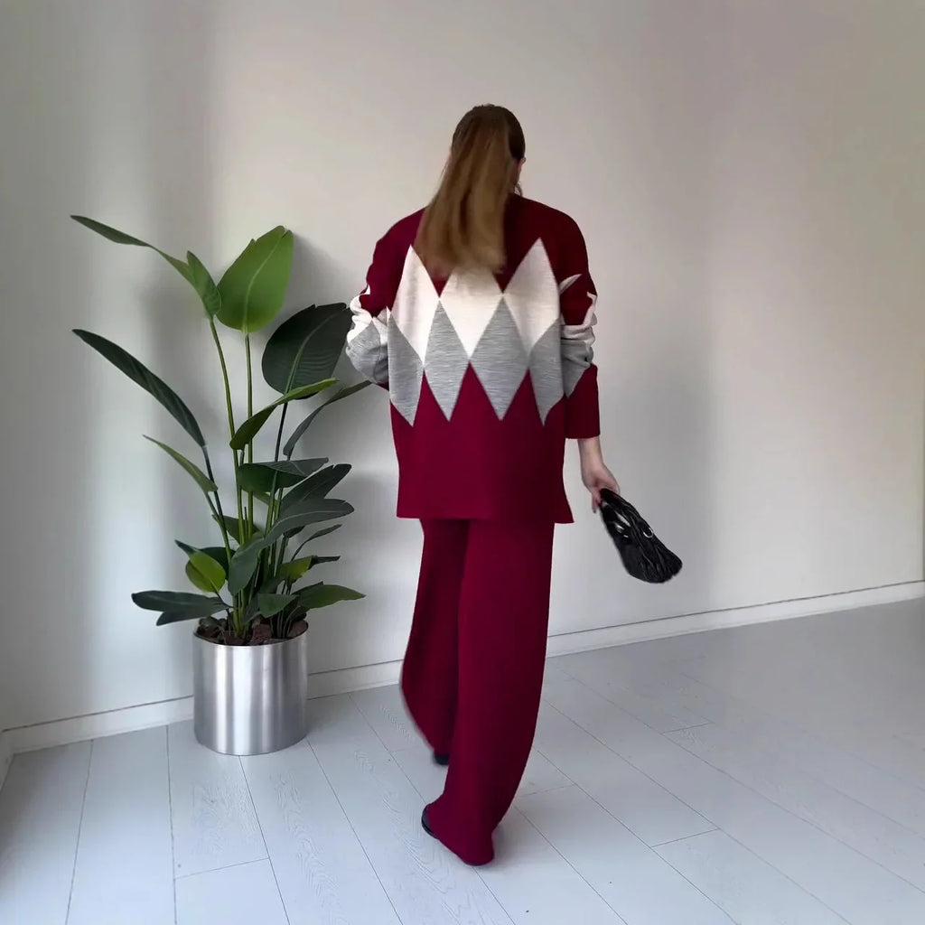 Conjunto Ismeria - O mais amado pelas glam leaders para o inverno 2026 (tendência americana)