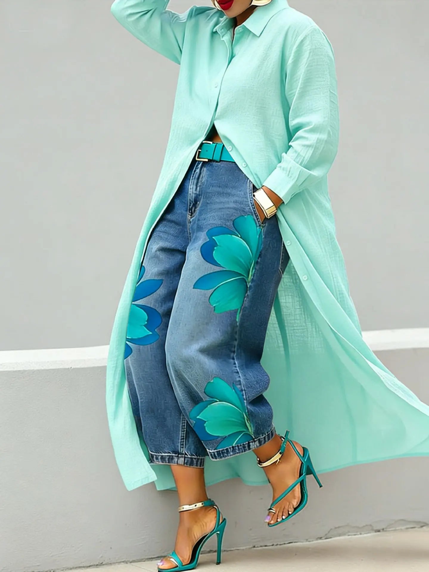 Conjunto Maraisa - Cardigan + calça tendência americana 2026 (queridinho das trendsetters)