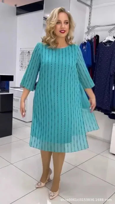 Vestido Audrey - O chiffon mais desejado para o inverno 2026 (tendência italiana)