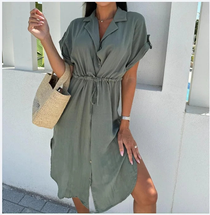 Vestido Margot - O linho queridinho das trendsetters (tendência lisavi 2026)