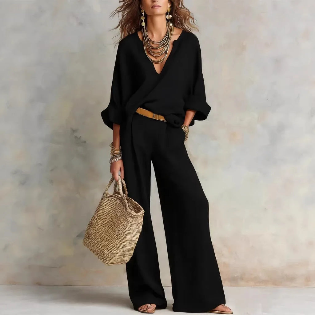 Conjunto Margot - O linho preferido das style queens (tendência grega)